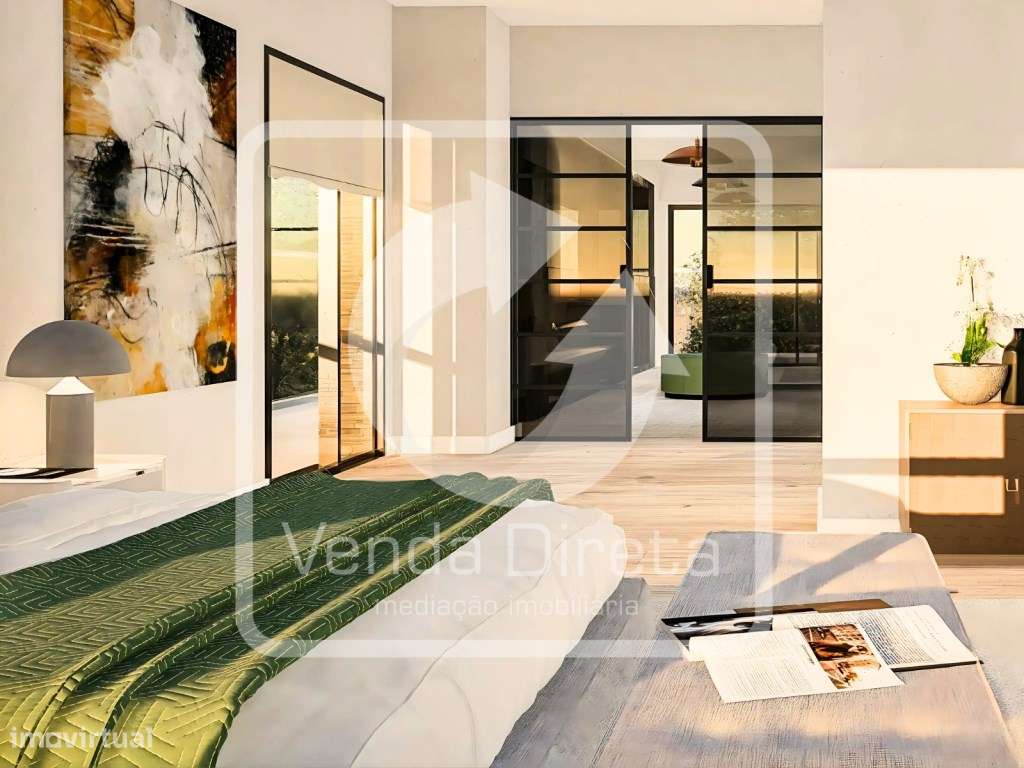 Apartamento de Luxo T2 com 2 Suites, Varandas, Arrecadação e Parque...-9