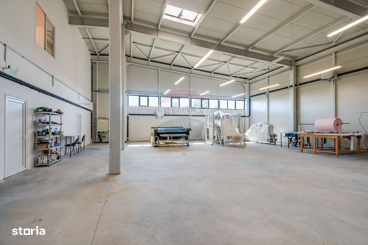 Hala de vanzare, 600 mp constructie, 7000 mp teren, Racari Dambovita - Imagine principală: 4/20