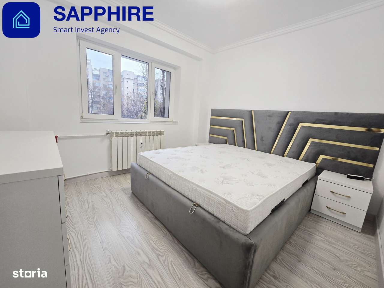 Apartament 3 camere prima închiriere, zona 13 Septembrie, totul nou - Imagine principală: 5/18