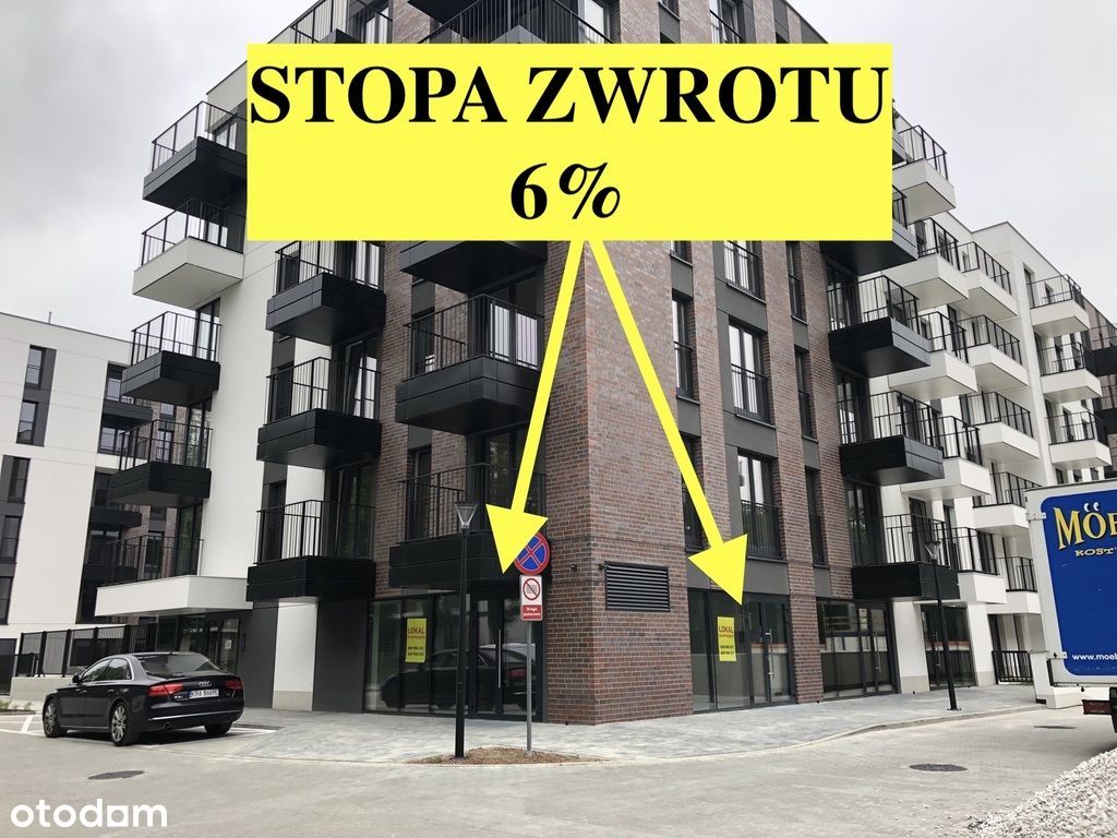 Wynajęty lokal centrum Krakowa st. zwrotu 6%