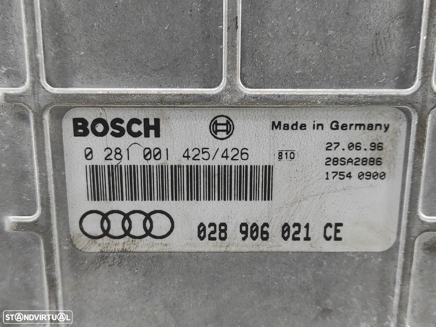 Centralina Do Motor Audi A4 Avant (8D5, B5) - 6