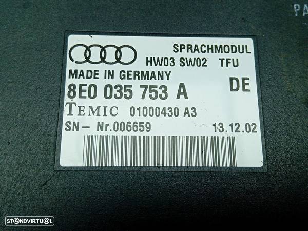 Módulo Eletrónico Audi A4 Avant (8E5, B6) - 4