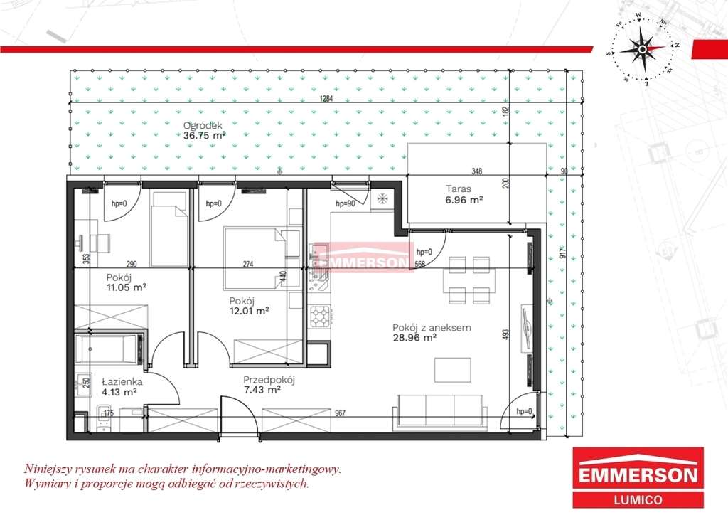 Ogródek 44 m2 | Malownicza okolica | Gotowe - Pełny obrazek: 5/11