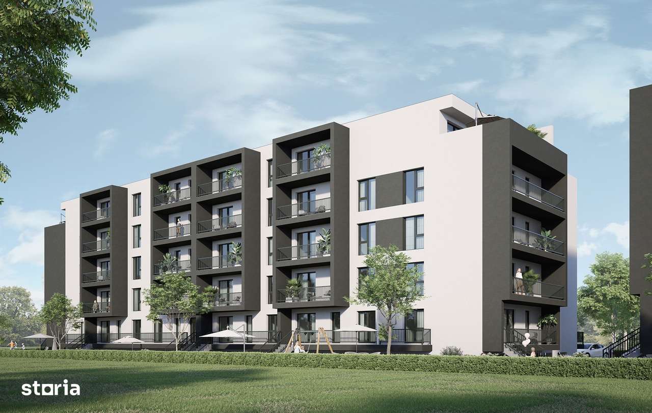 AP. 3CAM. SPATIOS - BLOC PREMIUM P+4 / METROU N. TECLU. PALLADY!