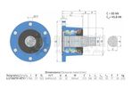 PIASTA BEZOBSŁUGOWA 6 otw M24 750350 RA133000A FKL - 2