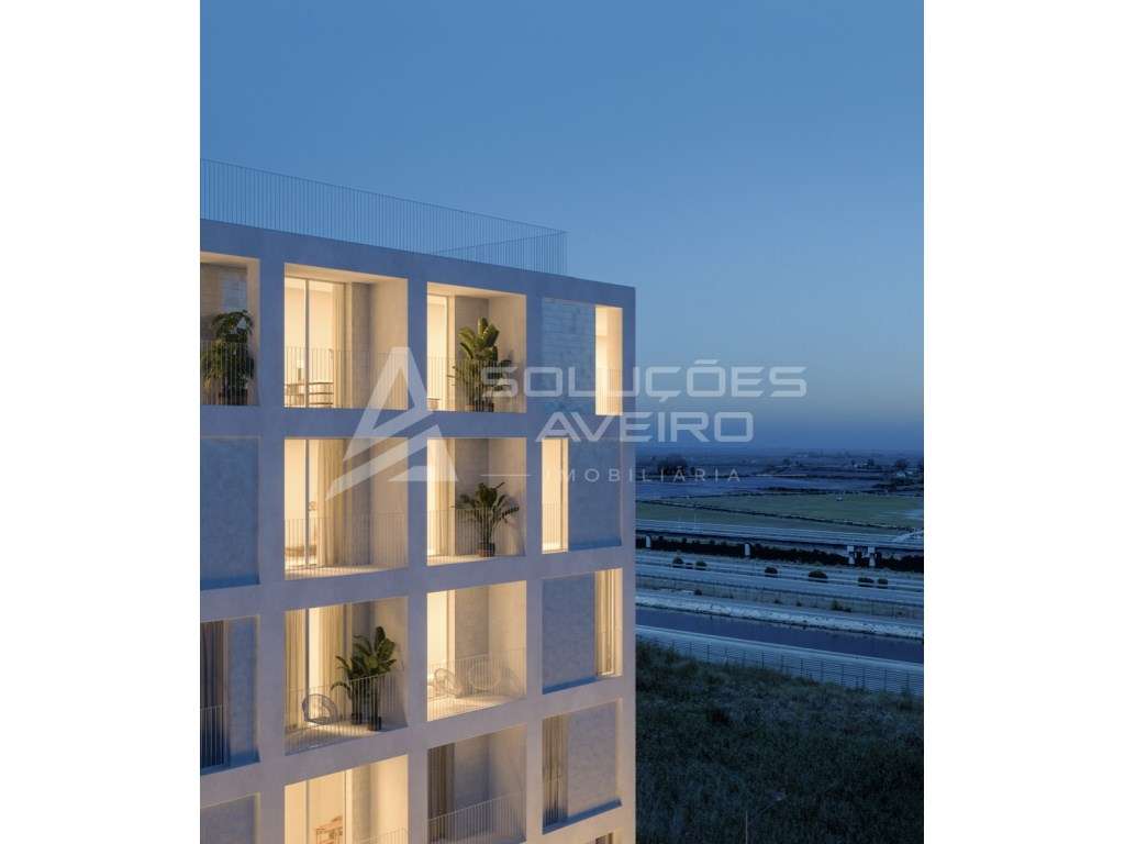Apartamento T1 no Empreendimento ETHULA com vista ria de Aveiro-0