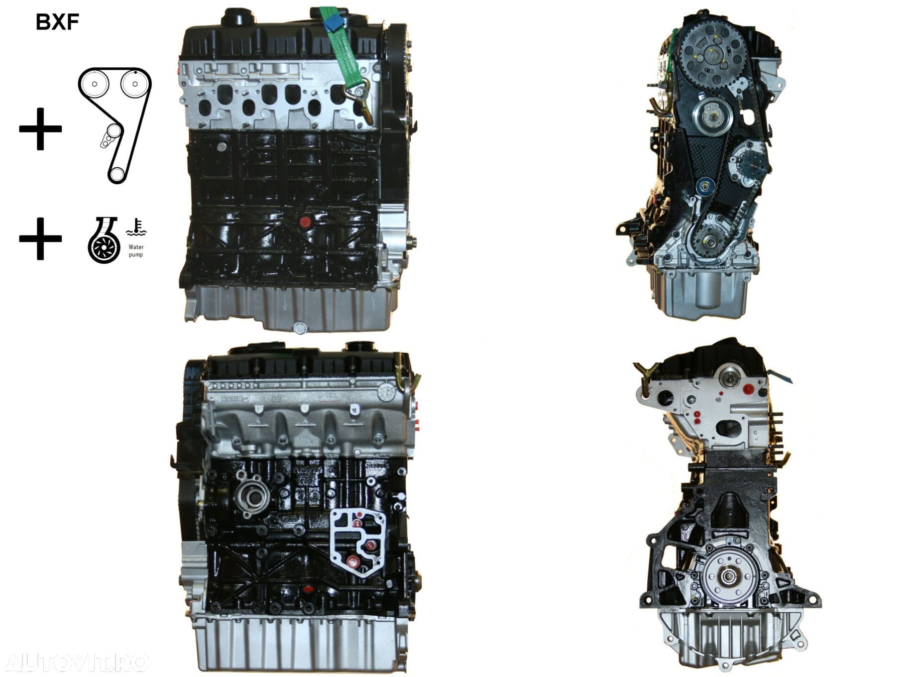 MOTOR COMPLET FARA ANEXE Volkswagen Caddy 1.9 TDI - 1