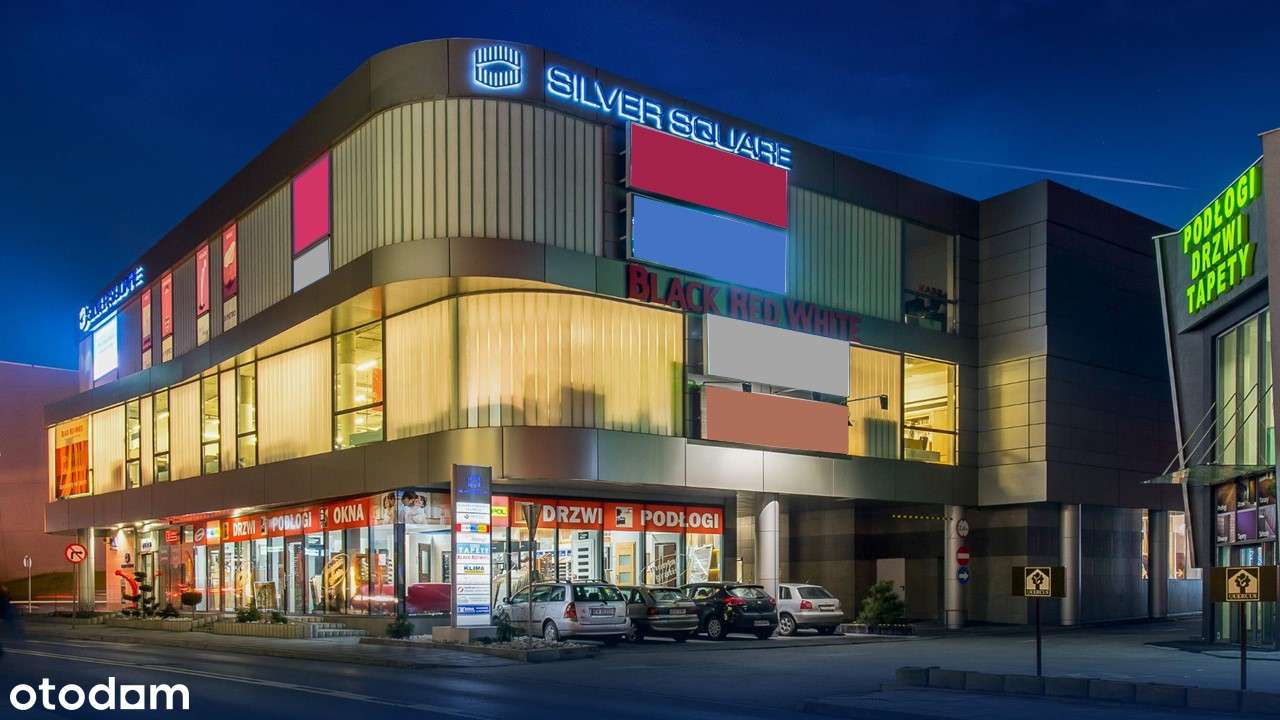 Lokal handlowo-usługowy 1256 m2, Silver Square przy ul. Zakopiańskiej