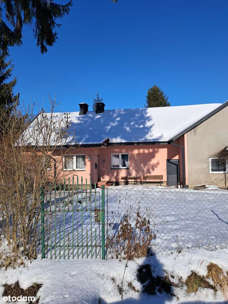 Parterowy murowany dom z dużym garażem-3