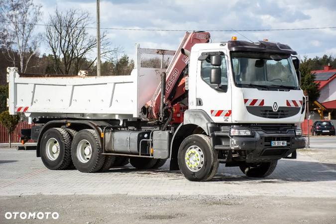 Renault Kerax 410 DXI / 2007 / 6x4 / Manual / FASSI / Niski przebieg / - 7