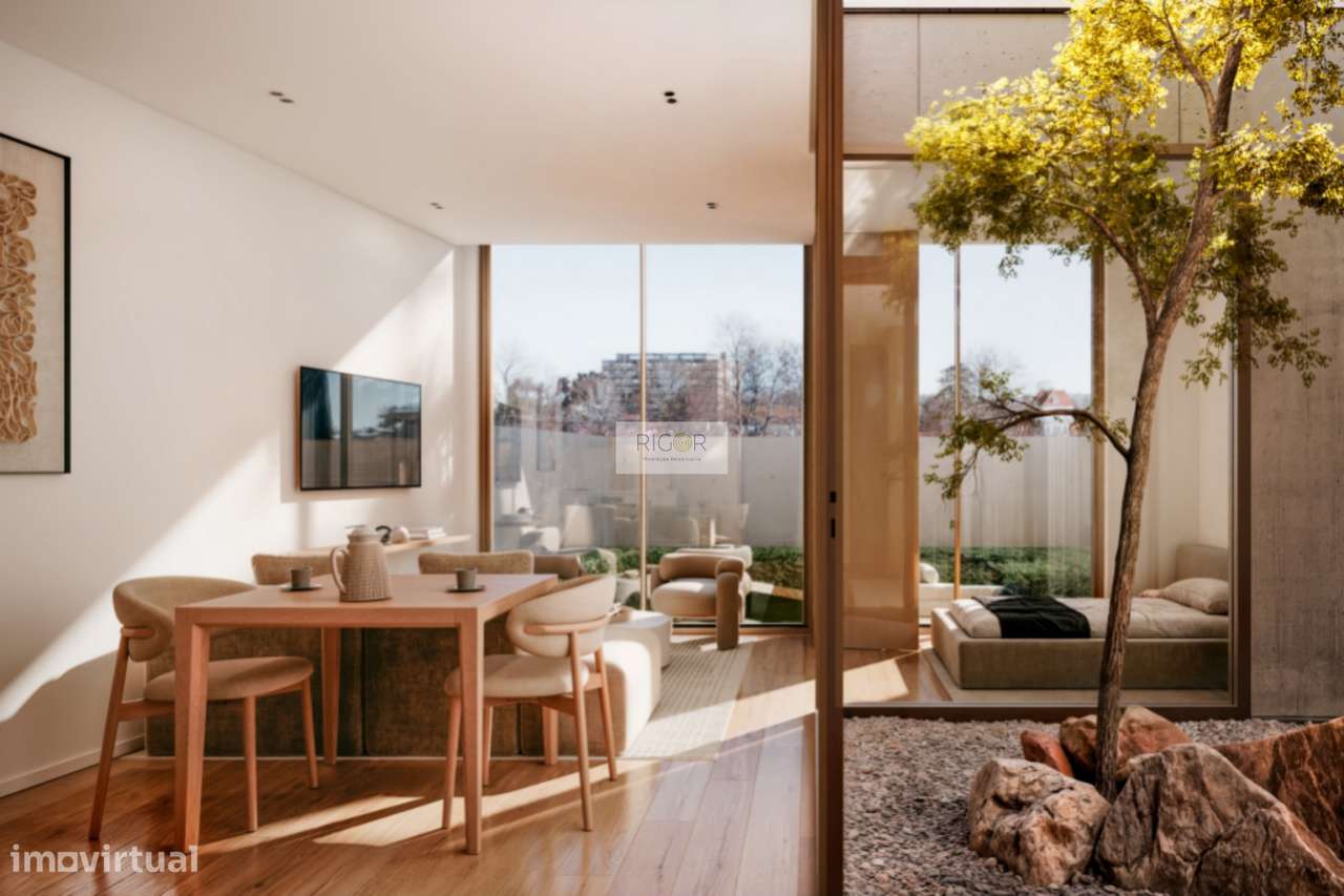 Apartamento T1+1 com terraço no centro de Matosinhos - Grande imagem: 2/10