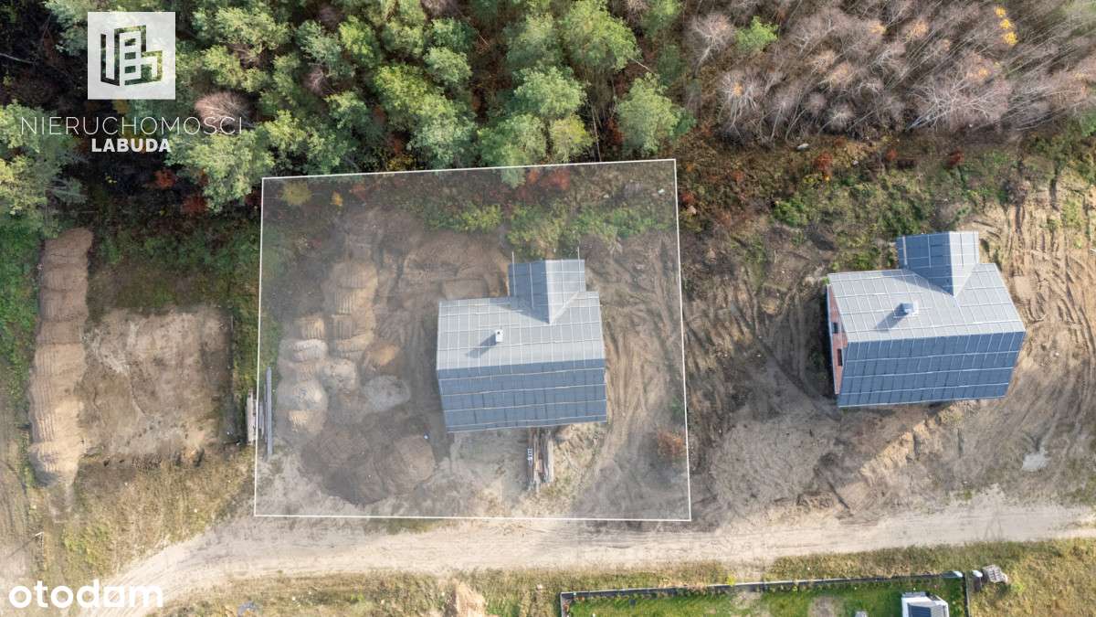 Dom przy lesie w Sikorzynie – stan surowy - Pełny obrazek: 3/9