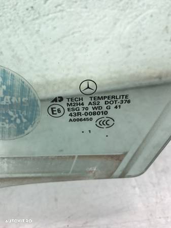 Geam stanga fata Mercedes-Benz GL 350 CDI 4MATIC 2012, X164 - 2