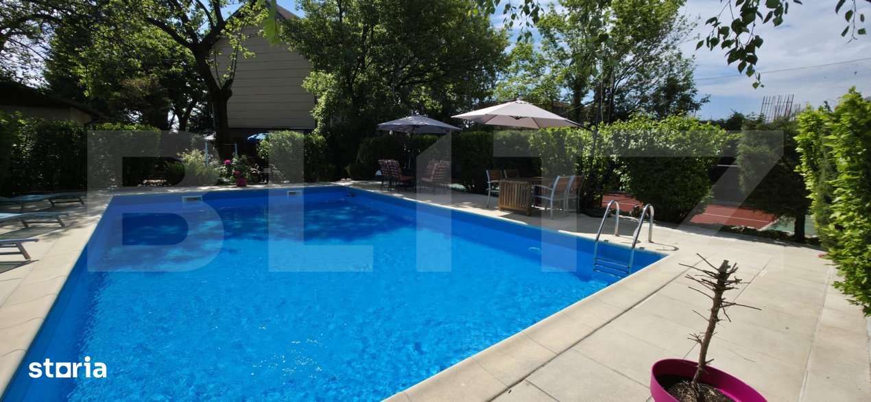 Proprietate Exclusivista: 2 Case, Piscina si Teren de Tenis pe 3833 mp - Imagine principală: 2/19