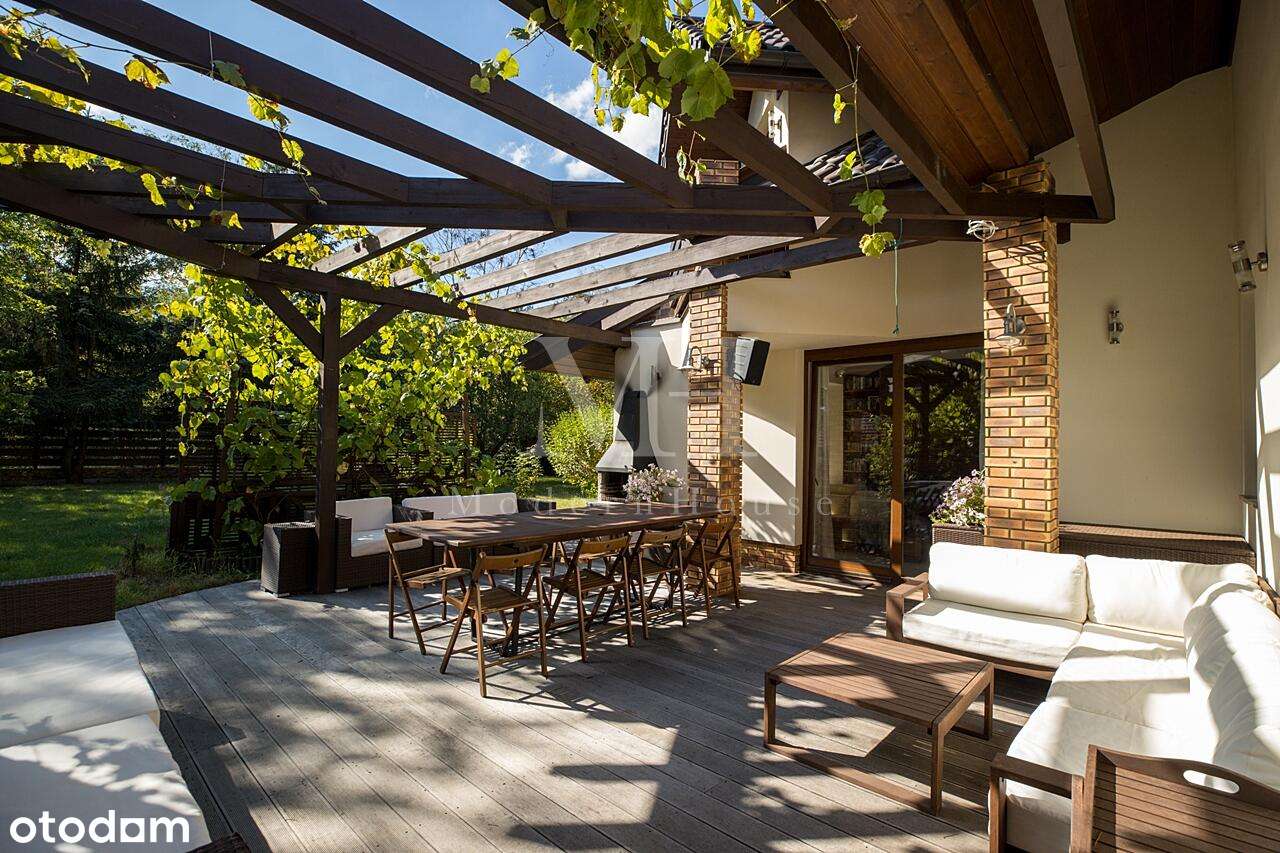 Wyjątkowy dom w Choszczówce – 295 m² luksusu, ogród, sauna, tarasy! - Pełny obrazek: 3/20