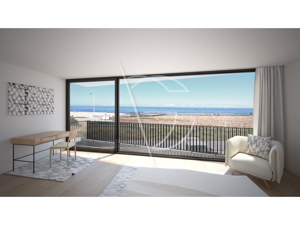 Moradia com vista mar Unifamiliar T3 + Escritorio frente à Praia do... - Grande imagem: 1/9