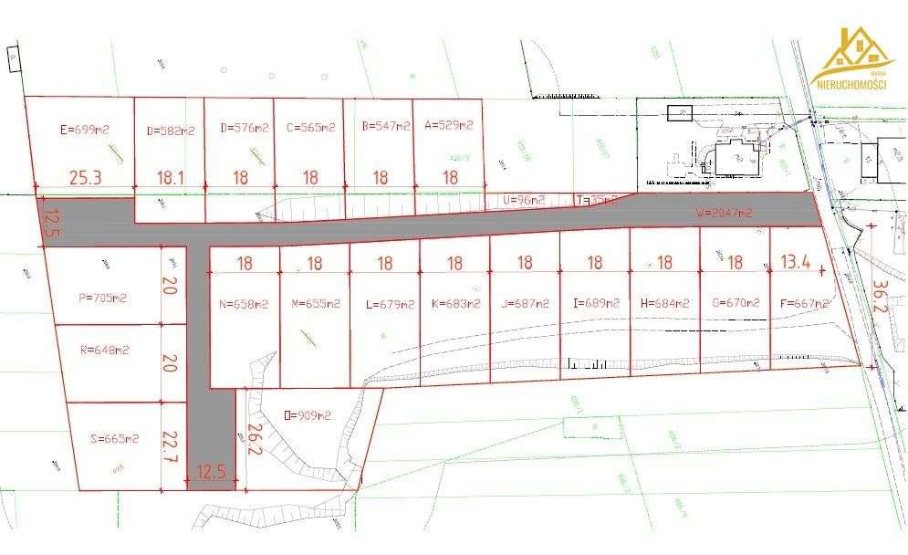 Działka, 565 m², Dąbrowa Górnicza - Pełny obrazek: 3/7