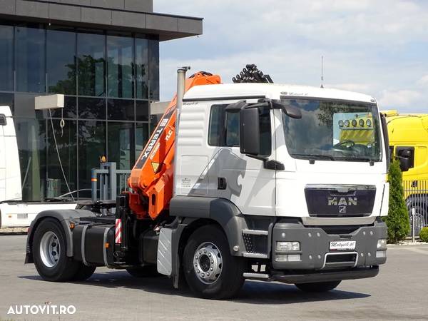 MAN TGS 18.360 / MANUAL + HDS TEREX 165.2 E - 6 X SLIDE - 16.6 M / PILOT / 2009 - 18