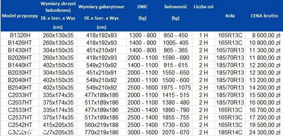 Niewiadów ciężka przyczepa towarowa bus plandeka - 2