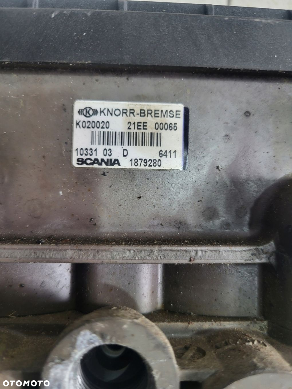 Zawór Modulator EBS Dwukanałowy Zawór Hamulcowy Scania R 1879280 - 3