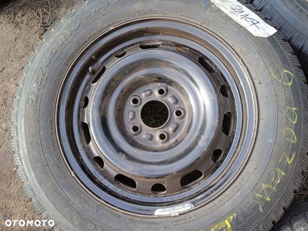 koła zimowe 5x100 Skoda Fabia Praktik Roomster opony 195/50 R15 - 3