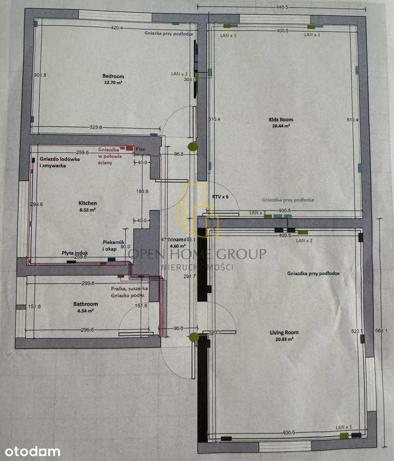 Duże 3 pok po remoncie + ogródek | 1 piętro/Krzyki-11