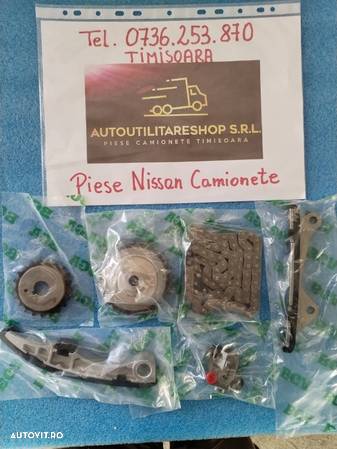 KIT DISTRIBUTIE NISSAN ATLEON, CABSTAR RENAULT MAXITY MASCOT LANȚ PIESE MOTOR ZD30 - 2