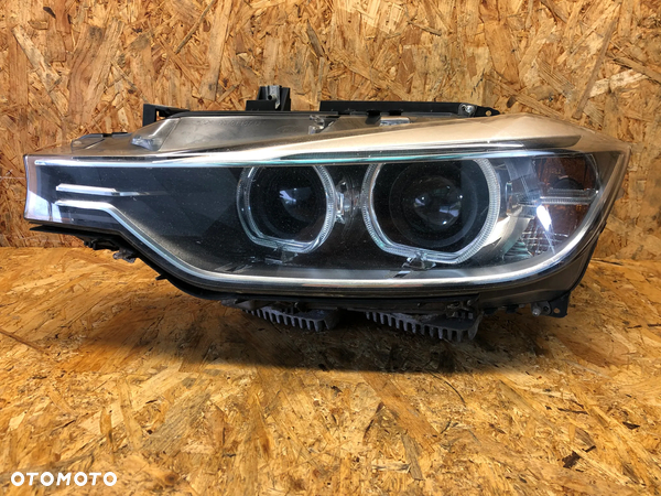 BMW F30 F31 LAMPA PRAWA LEWA BIXENON UK przód - 14