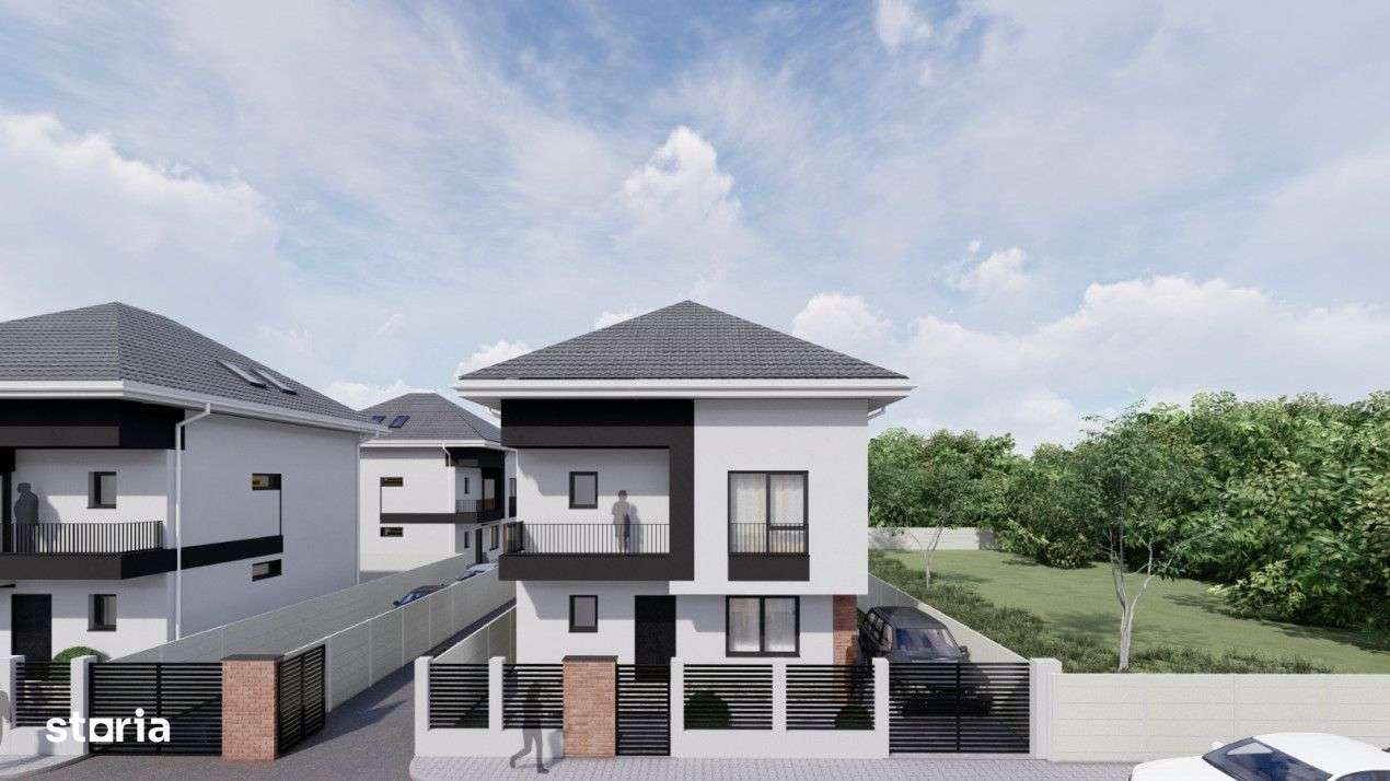 Vanzare Casa/Vila P+1+M Bragadiru-Celofibrei Ansamblu id nr 40 - Imagine principală: 5/14