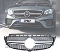 GRELHA DIANTEIRA PARA MERCEDES W213 S213 C238 PRETO CROMADO - 1