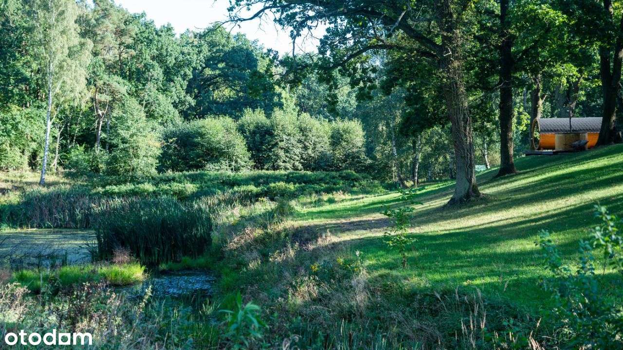 Działka na os. zamkniętym z rzeką, lasem i stawami - Pełny obrazek: 4/20