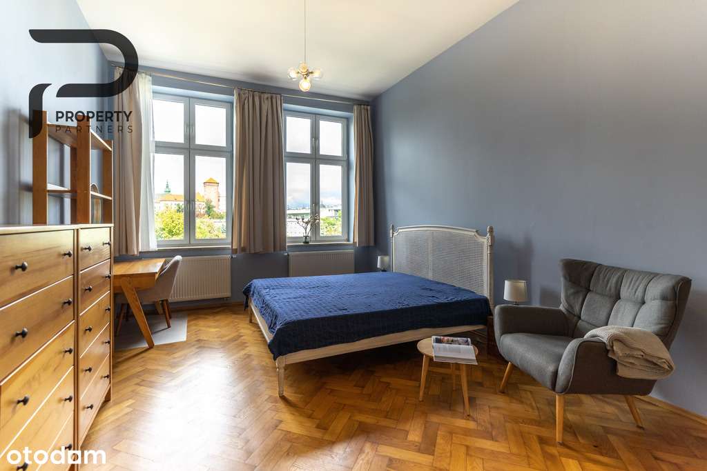Mieszkanie w kamienicy z widokiem na Wawel |Dietla-5