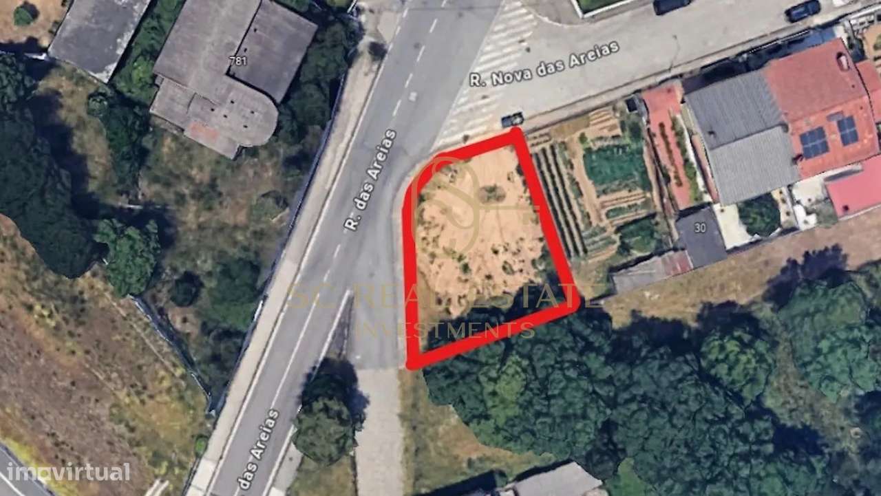 Terreno Gaveto Projeto Aprovado Moradia com Piscina-12