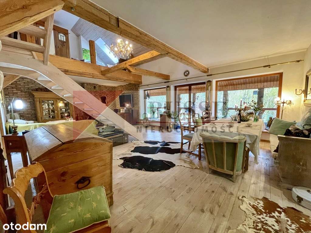 STYLOWY DOM! - Piękny!!! Duża działka! Przy lesie!-8