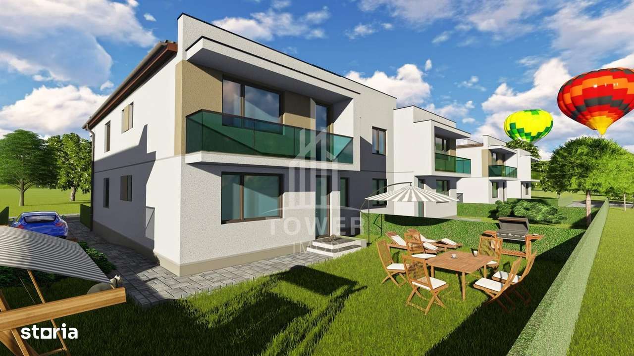 Cvadruplex modern tip Cubo, situat în zona Arhitecților, lângă Lidl. - Imagine principală: 4/4