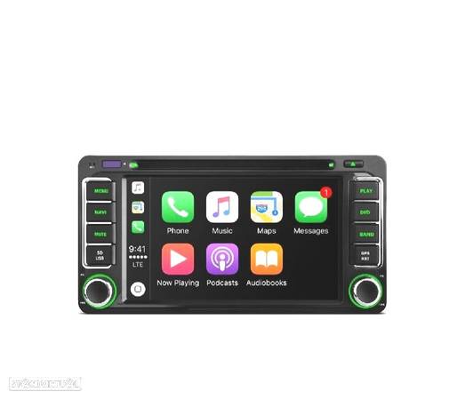 AUTO 2DIN RADIO GPS ANDROID 12 PARA TOYOTA CORROLLA YARIS VIOS RAV4 PARDO HILUX VERSO - 5