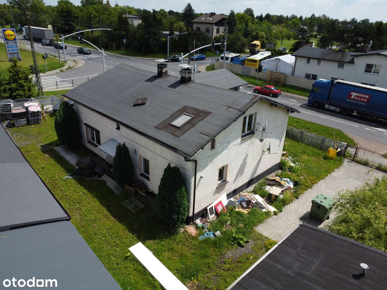 Działka inwestycyjna 2784 m² | Główna ulica | 2 zjazdy | Blisko A1