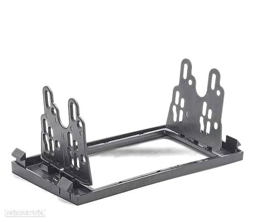 MOLDURA ADAPTADOR PRETO PARA RADIO 2-DIN PARA AUDI A6 ALLROAD - 2