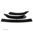 Difusor / Lip / spoiler frontal para VW Golf 7 2012 - 2019 preto piano brilhante em plástico ABS (para-choques standard) - 3