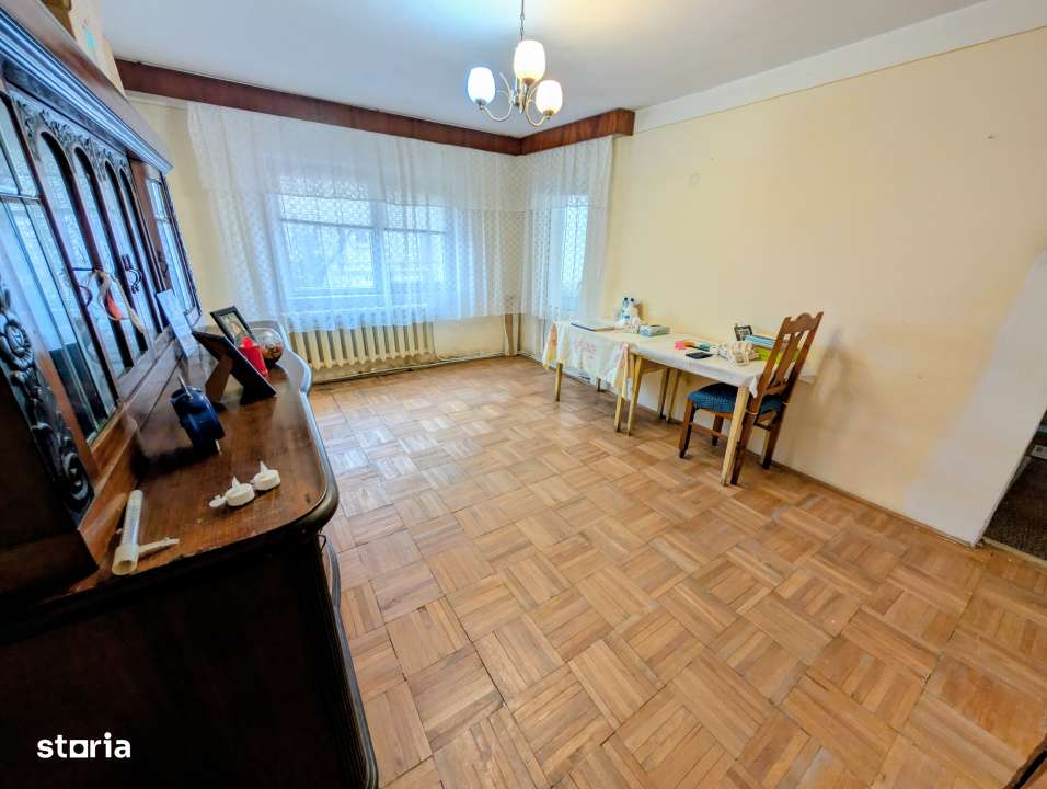 Apartament 4 camere decomandat 80mp 2 bai + balcon de renovat parter R - Imagine principală: 2/17
