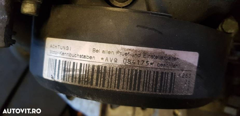 Motor vw touran 1,9 tdi, cod motor AVQ - 2