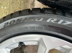 Jante audi A3 A4 A5 A6 modelul nou cu cauc noi 205/50R17 de iarna Pirelli dot 2020 - 10