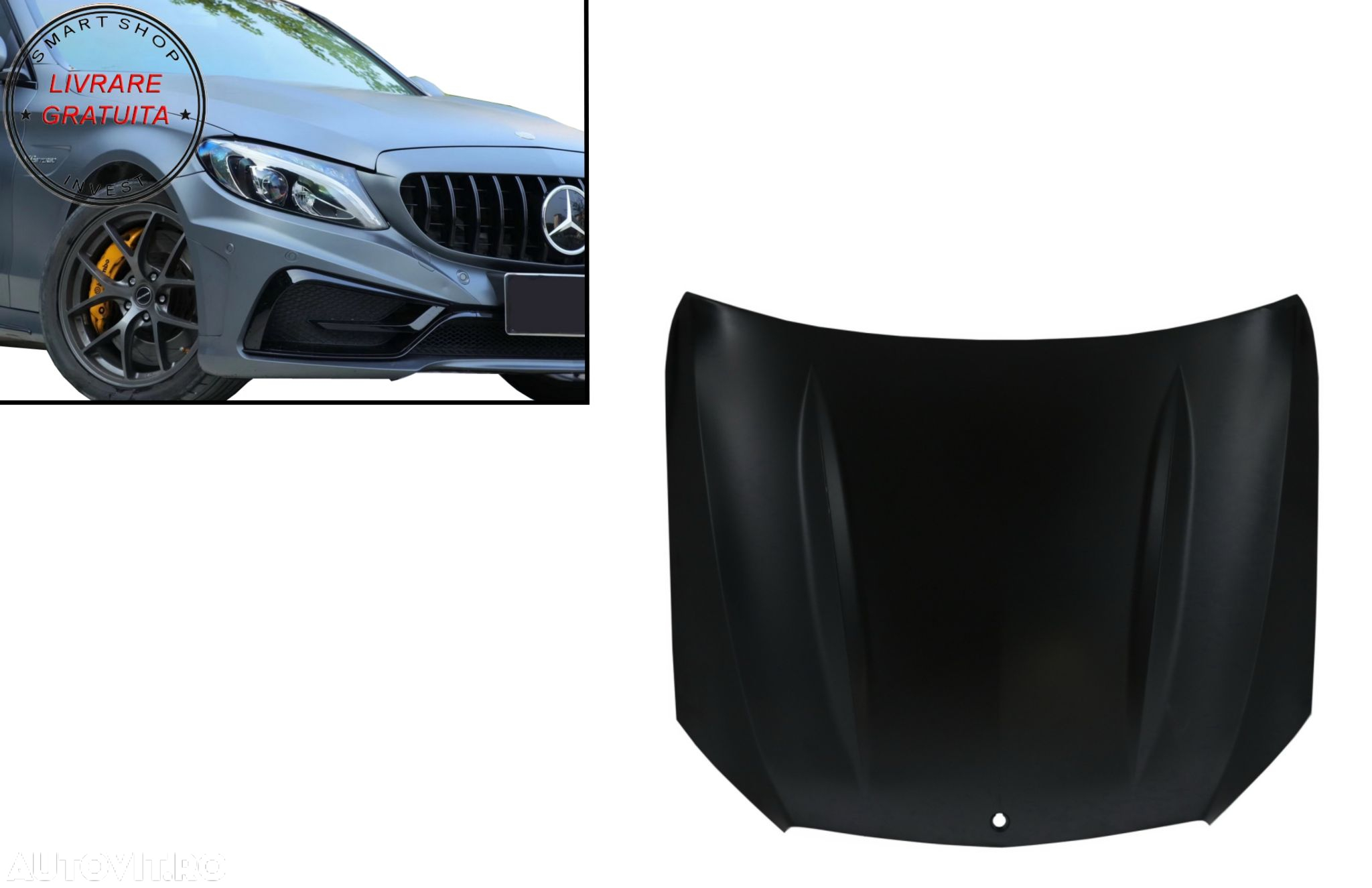 Capota compatibila cu Mercedes C-Class W205 S205 C205 A205 (2014-Up) C63 Design- livrare gratuita - 11