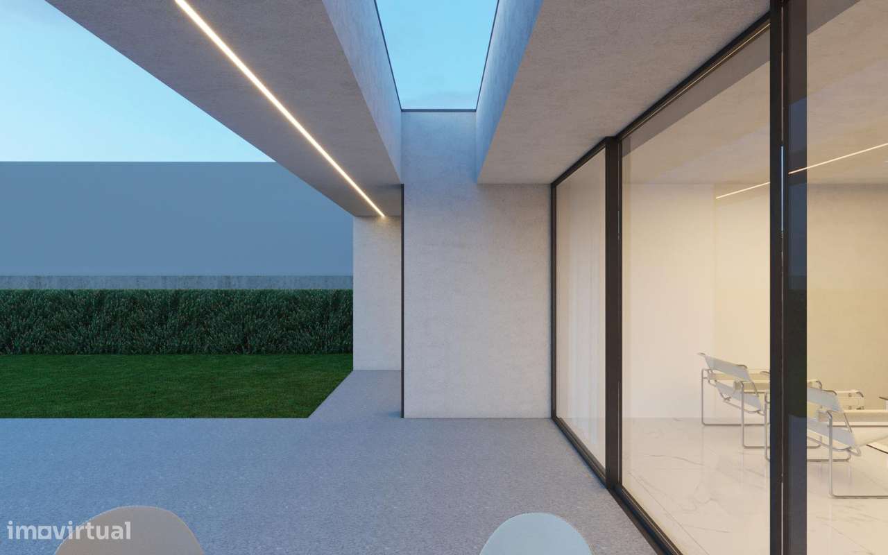 Moradia Térrea T3 + Escritório, com piscina e jardim-8