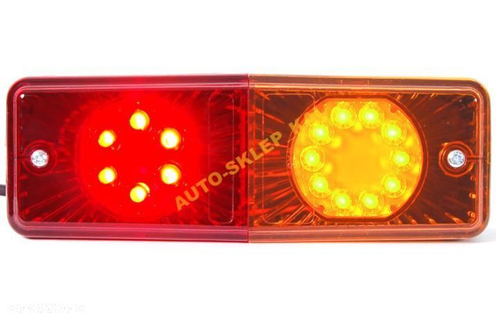 LAMPA TYLNA DIODOWA LED TYŁ Polska 12V 24V F.VAT - 1