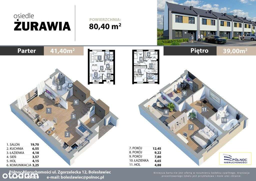 Nowy Dom Dla Rodziny | 80,4 m² + Strych (5. Pokój)-4