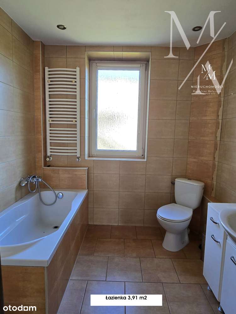 pół domu | mieszkanie w domu jednorodzinnym - parter | Oleśnica |-11