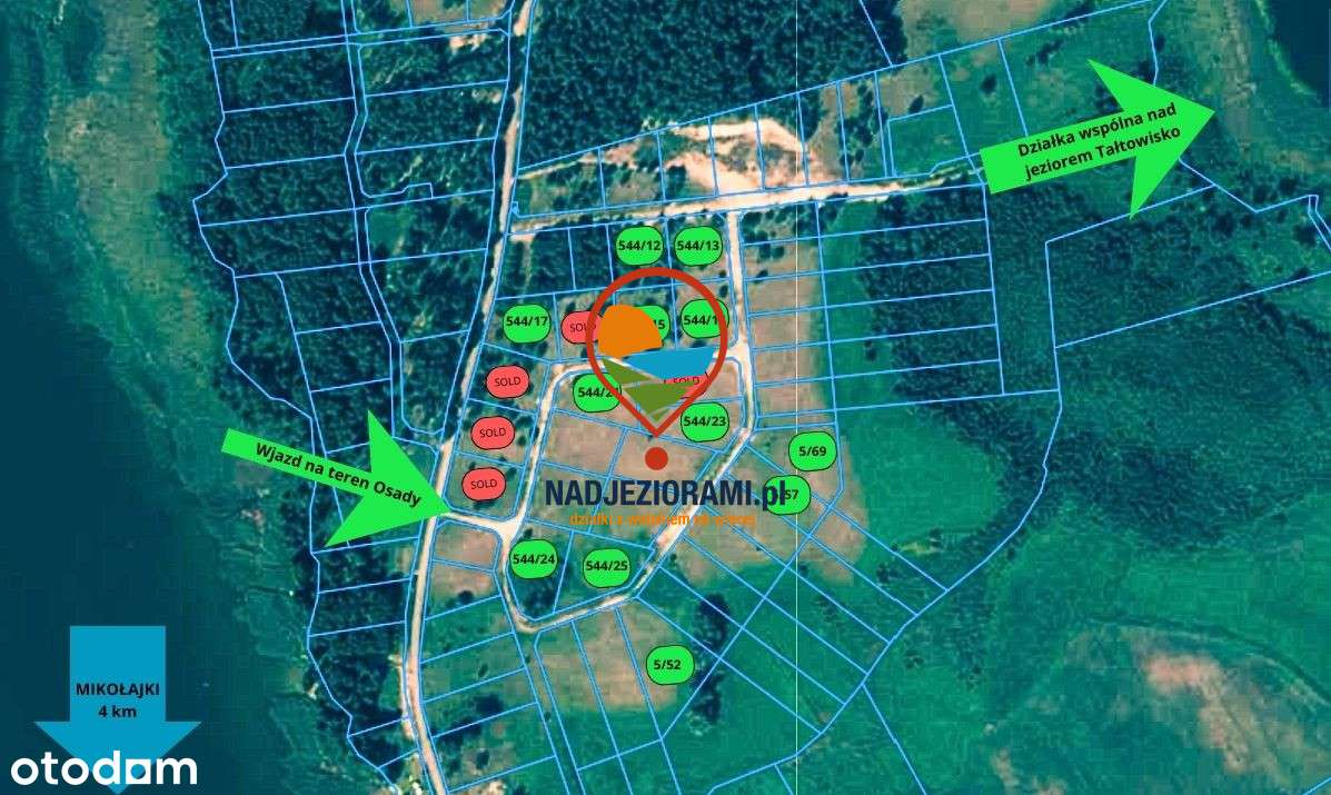Działka Budowlana | Swjm | Tałty | Tałtowisko-1