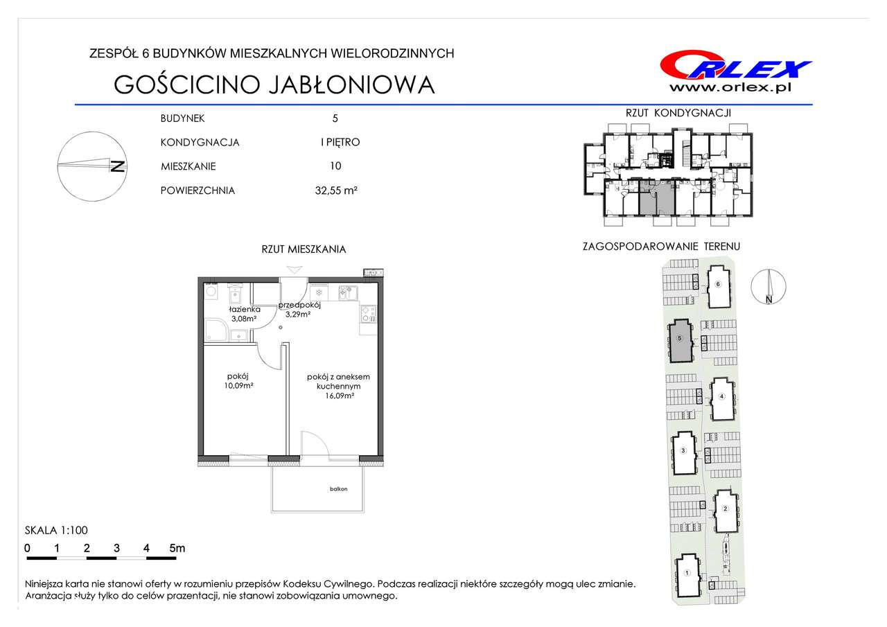 Gościcino ul. Jabłoniowa 3/10 (lokal J1_10)