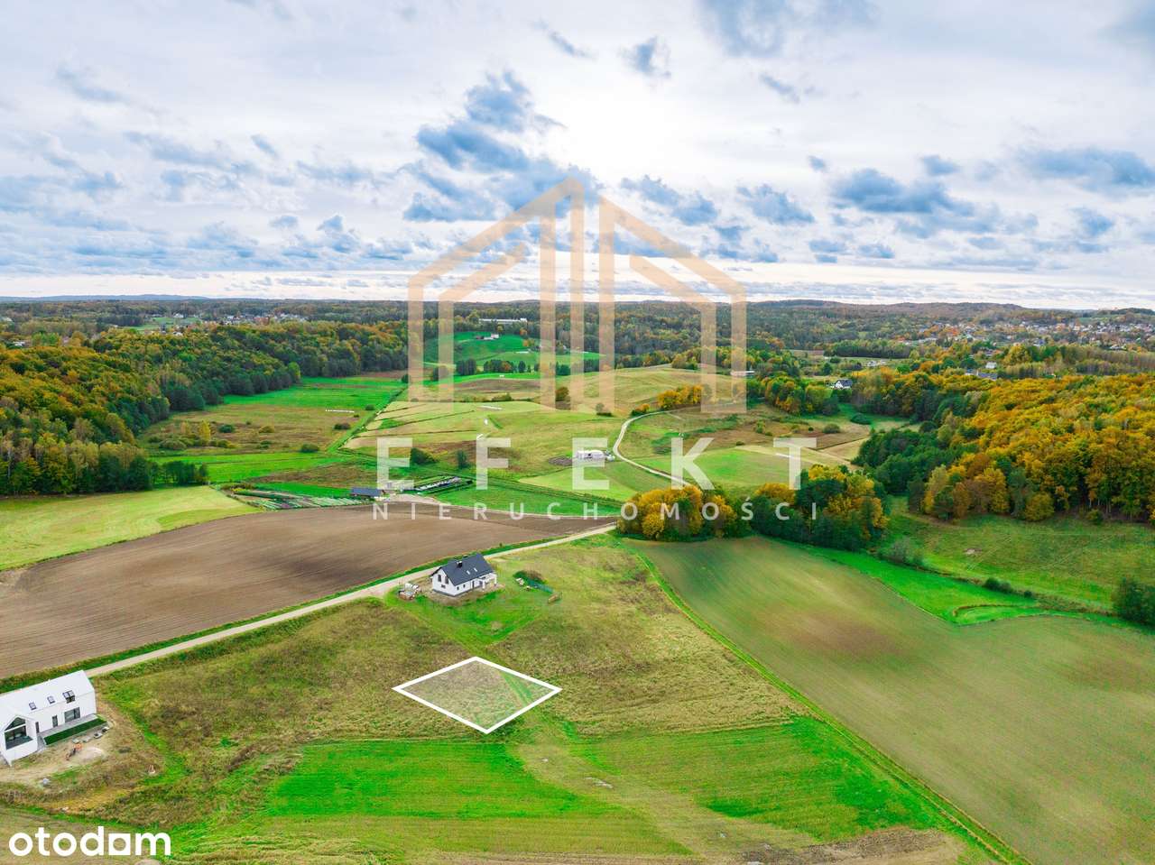 Działka budowlana w kaszubskim Kobysewie gm. Przodkowo na sprzedaż! - Pełny obrazek: 5/6